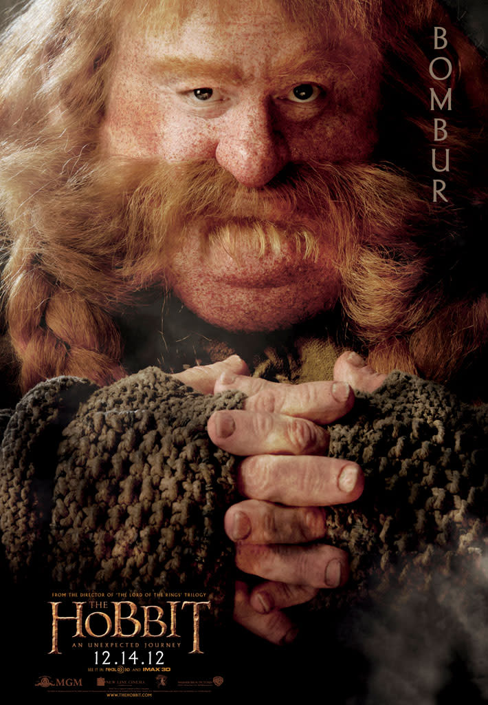 Stephen Hunter as Bombur in New Line Cinema's "The Hobbit: An Unexpected Journey" - 2012