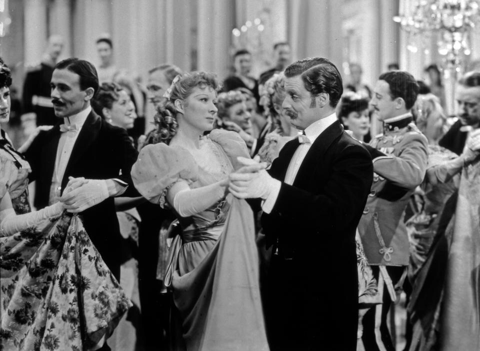 Greer Garson en una escena de la película "Goodbye Mr. Chips", filmada en 1939. (Getty Images)