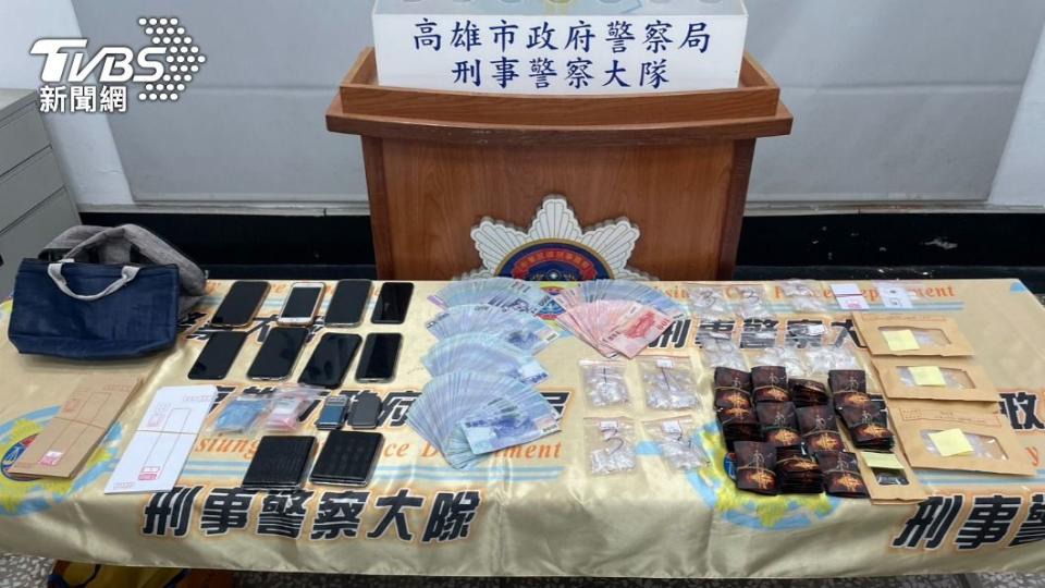 全案詢後依違反毒品危害防制條例解送臺灣高雄地方檢察署偵辦。（圖／TVBS）