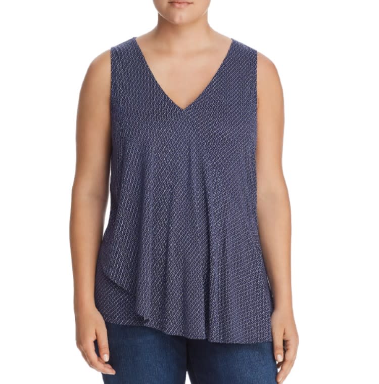 Michael Kors Plus Flutter Overlay Tank. (Photo: Bloomingdale's)