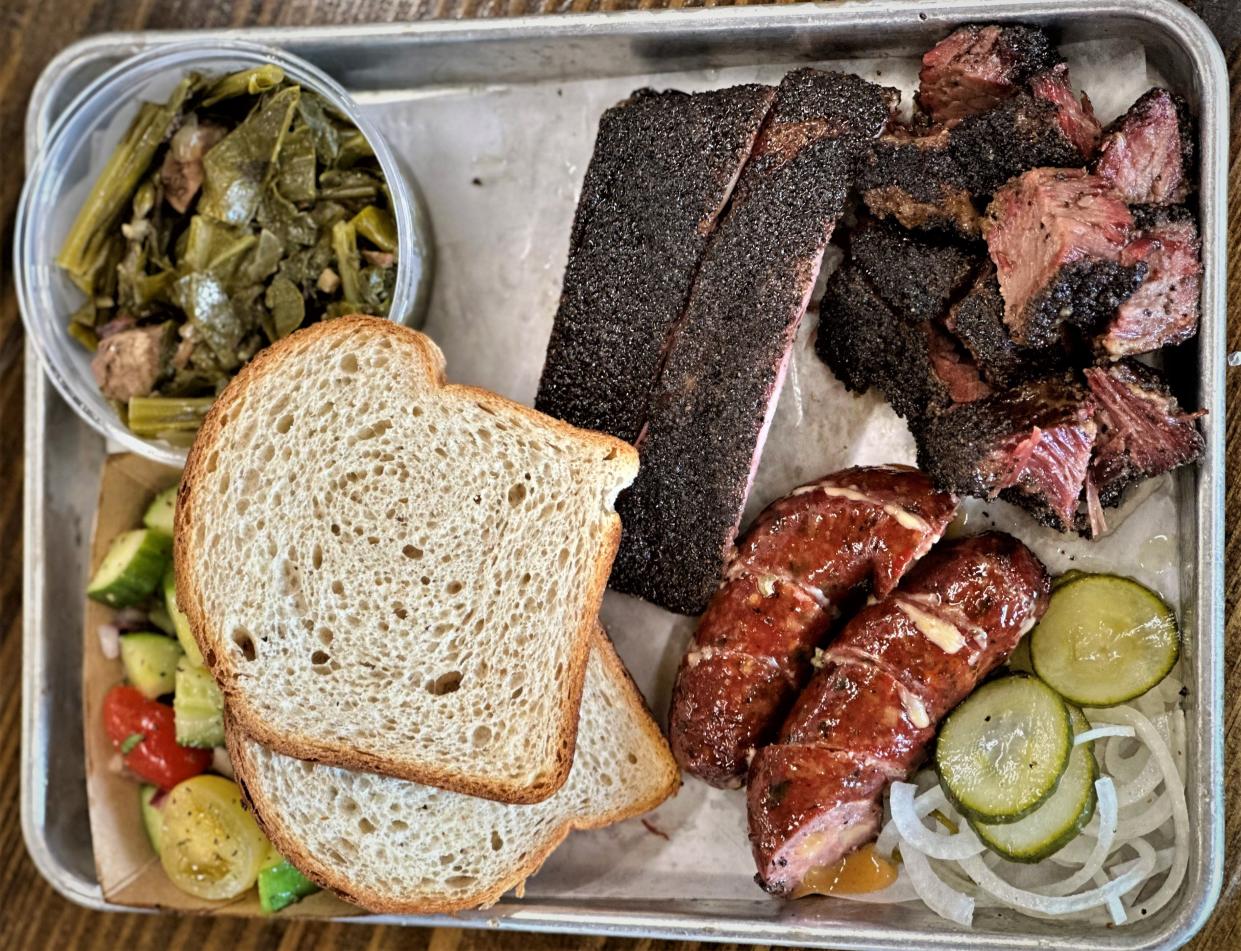 Mum Foods got its start as a farmers market operation and now operates one of the best barbecue restaurants in Austin.