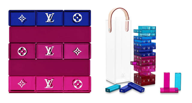 Louis Vuitton is selling a Jenga style Monogram Tower for £2,600