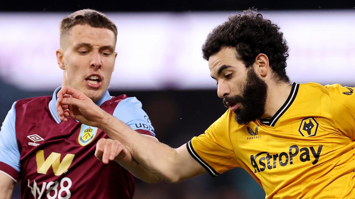 Burnley and Wolverhampton Wanderers draw 1-1: Clarets held in Premier League clash