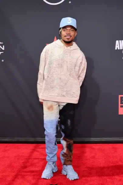PHOTO: Chance the Rapper attends the 2022 BET Awards at Microsoft Theater on June 26, 2022, in Los Angeles. (Amy Sussman/Getty Images)