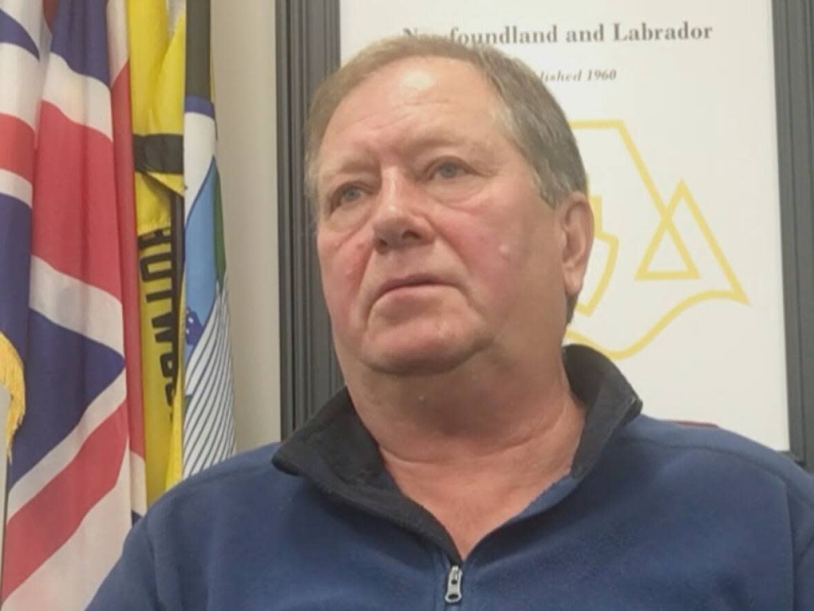 In the wake of two COVID-19 deaths, Botwood Mayor James Sceviour is encouraging members of the community to get vaccinated.  (CBC - image credit)