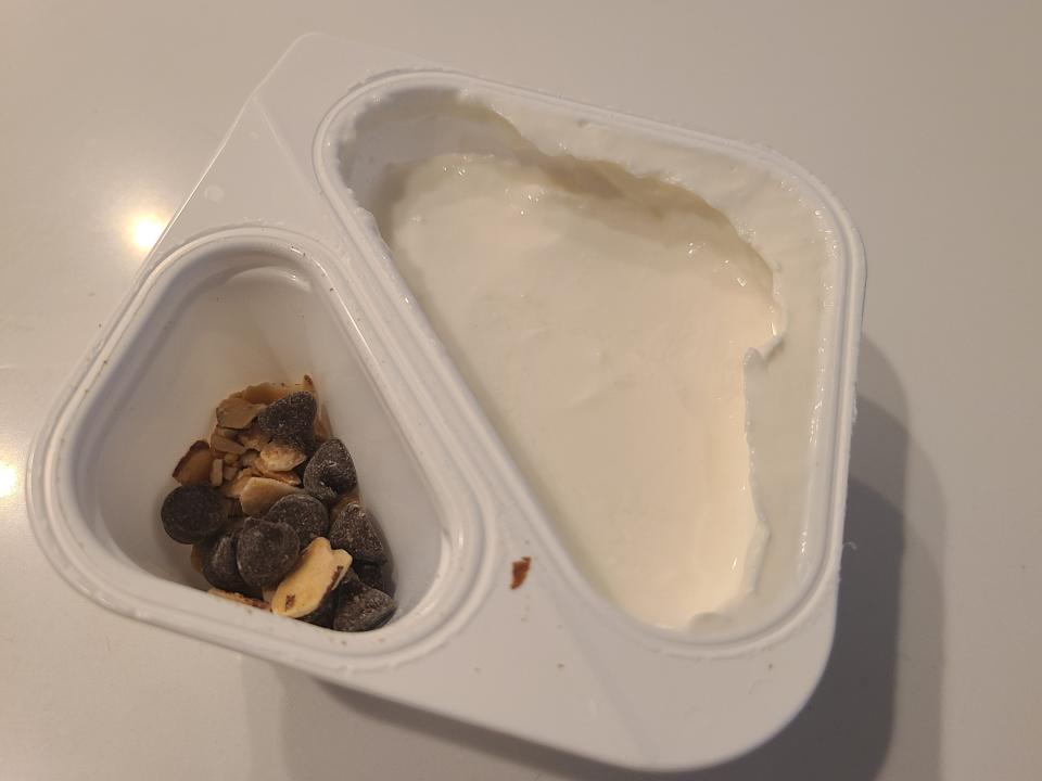 aldi coconut yogurt open