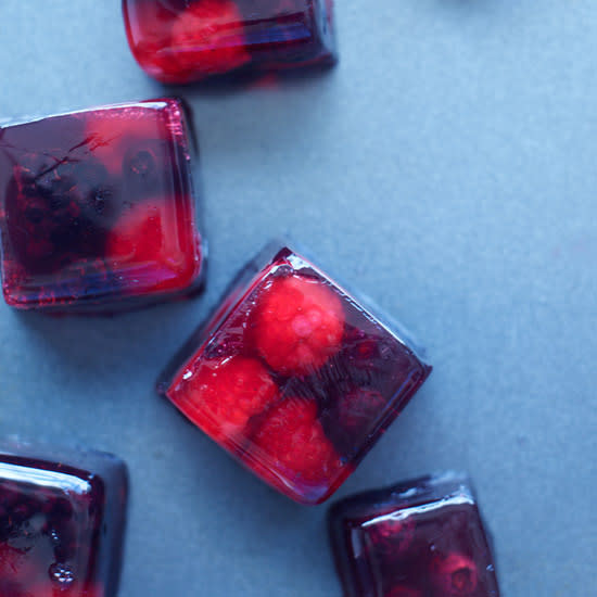 Hibiscus-Berry Gelatins