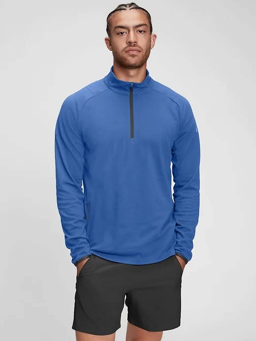 Gapfit Half-Zip Train Sweatshirt