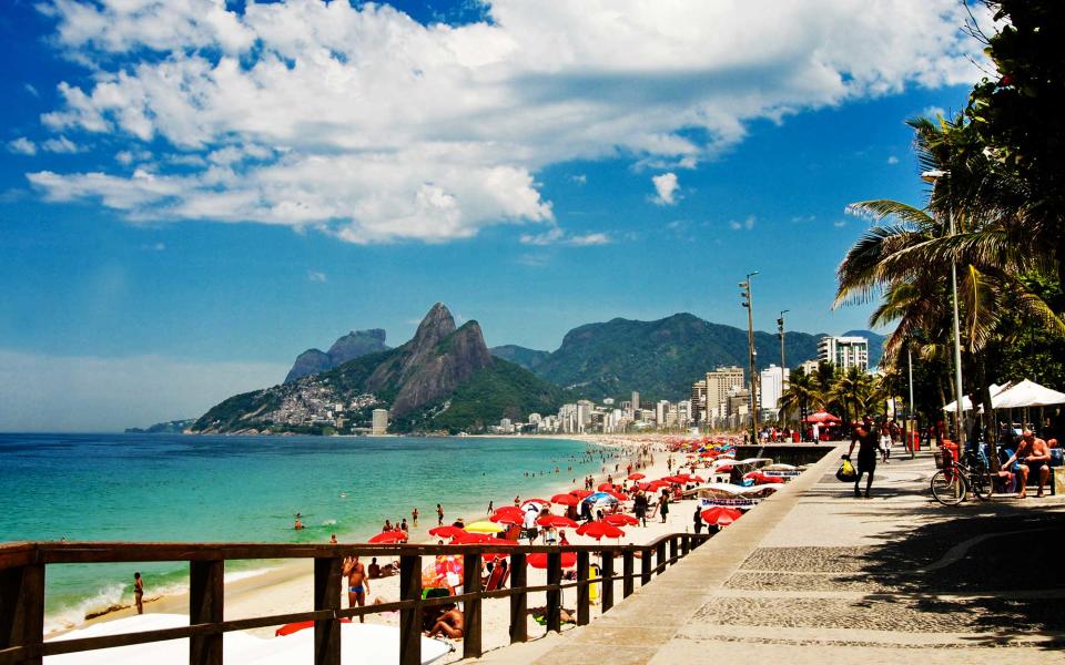 <p>Another famed Rio beach, this lovely white sand is situated in one of the city’s most <a rel="nofollow noopener" href="http://www.travelandleisure.com/travel-guide/rio-de-janeiro/things-to-do/lagoa" target="_blank" data-ylk="slk:affluent neighborhoods;elm:context_link;itc:0;sec:content-canvas" class="link ">affluent neighborhoods</a>. There are galleries, theaters, and high-end shops sprinkled throughout the surrounding area. On Sundays, take advantage of the weekly market where local vendors sell all sorts of crafts.</p>