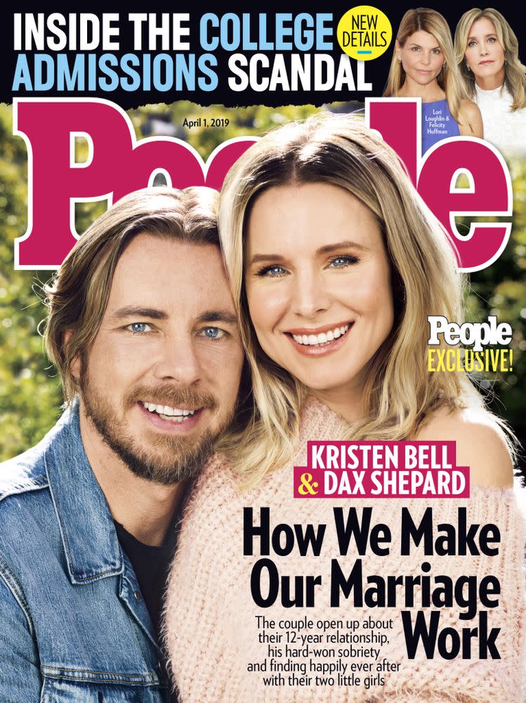 Dax Shepard and Kristen Bell on the cover of PEOPLE | Jeff Lipsky