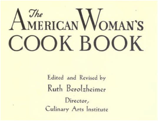 The American Woman’s Cook Book by Ruth Berolzheimer (1939) – approx. 8 million copies