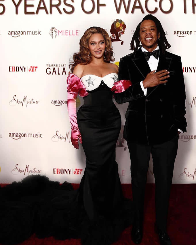 Beyoncé y Jay Z en la Wearable Art Gala