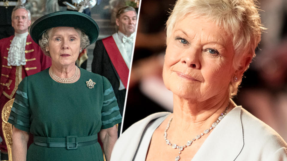 Imelda Staunton as The Queen and Judi Dench