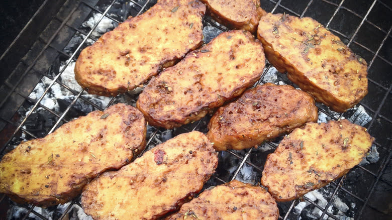 Grilled seitan