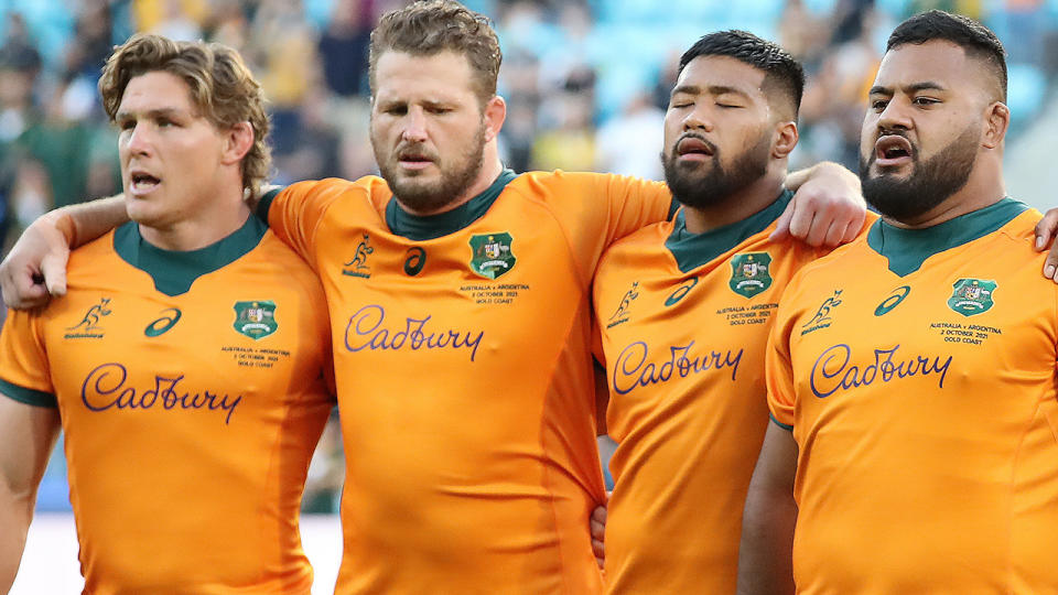 The Wallabies' impressive efforts against Argentina and South Africa have raised expectations for clashes against the likes of England and Wales. (Photo by Jono Searle/Getty Images)