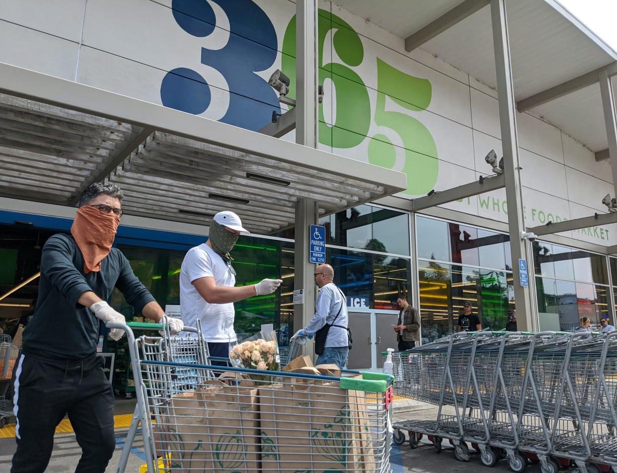 Whole Foods shopper