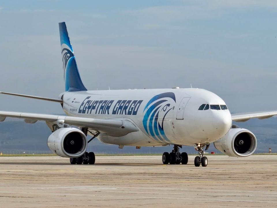 EgyptAir Cargo A330-300P2F.