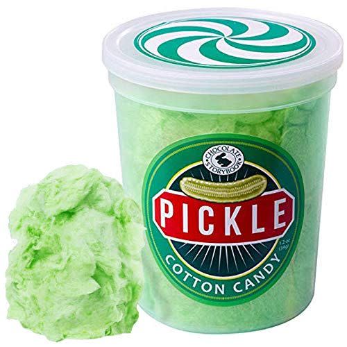 Pickle Gourmet Flavored Cotton Candy