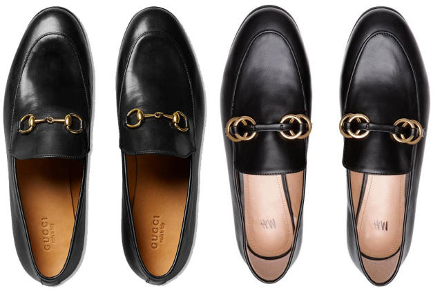 at lege tortur mangel H&M Is Selling Gucci Look-Alike Loafers For Under $30 — Spot the Difference