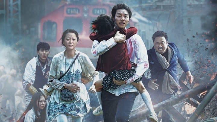 The cast of Train To Busan.