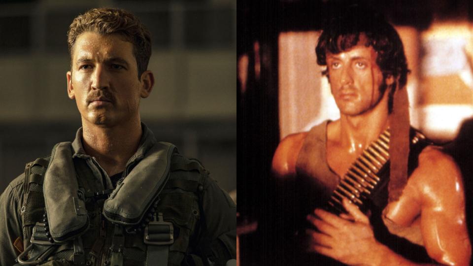 "Top Gun: Maverick" / "First Blood"