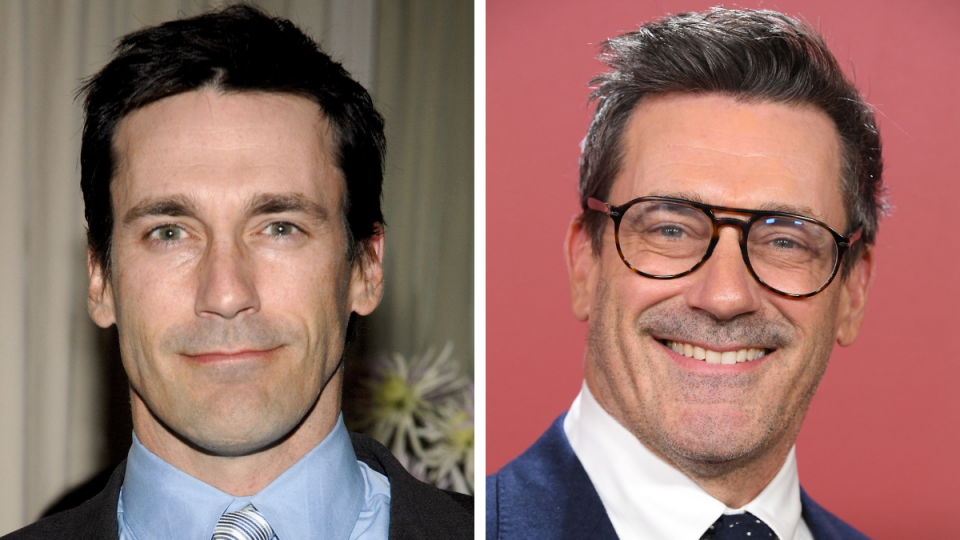 Mad Men Cast: Jon Hamm in 2007 and 2023