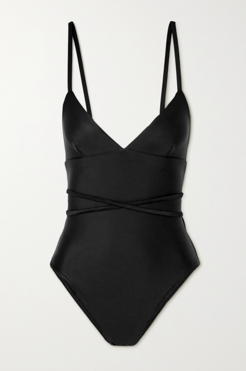 The Wrap Plunge swimsuit