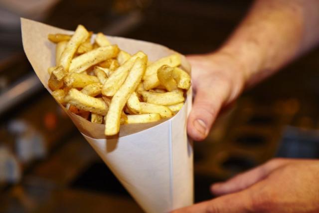 Truffle French Fries Clutch Bag