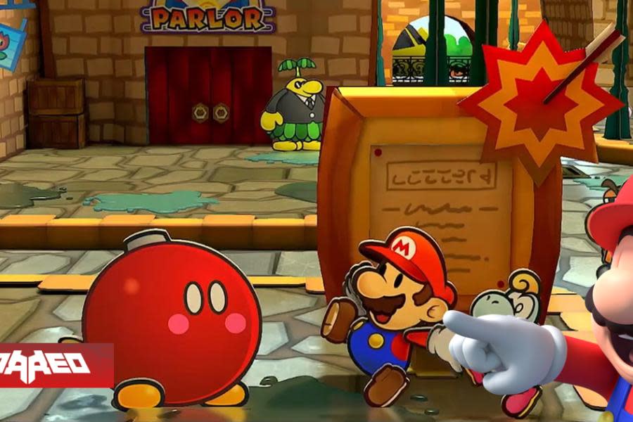 Después de 20 años del juego original, Paper Mario: The Thousand-Year Door sigue castigando a los jugadores por hacer trampa en la lotería 