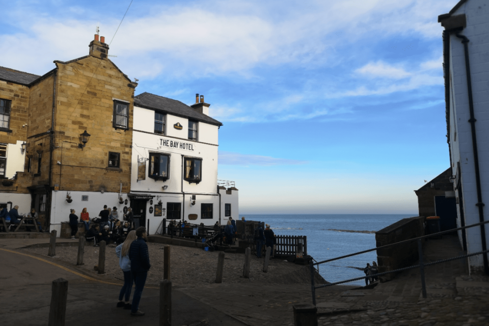 The Bay Hotel in Yorkshire, where Judith stayed, which retains many of its original features