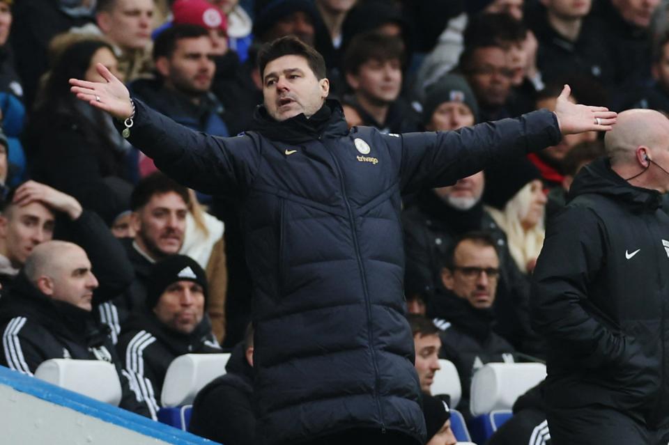 Mauricio Pochettino reacts on the touchline (Action Images via Reuters)