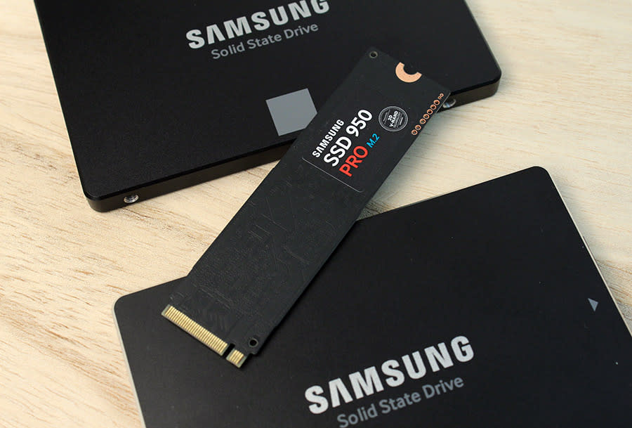 The Samsung SSD 950 Pro is our winner thanks to its awesome performance and value proposition.