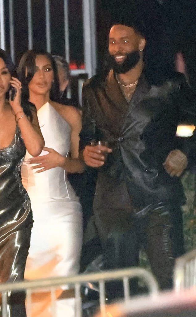 Kim Kardashian, Odell Beckham Jr., Vanity Fair Oscars Party 2024