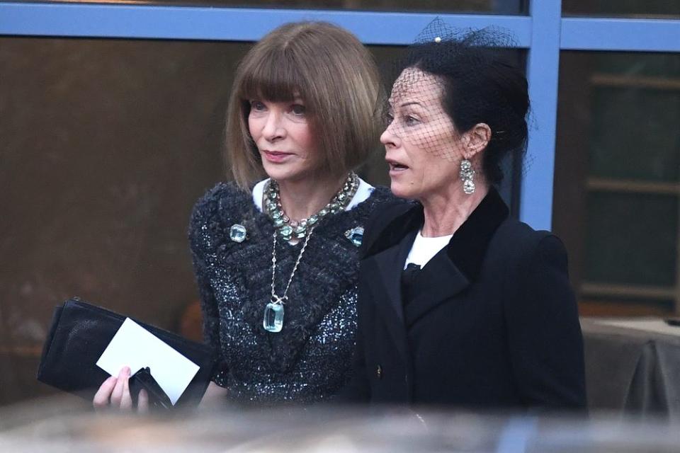 Karl Lagerfeld's Cremation Ceremony Was Attended by Anna Wintour, Princess Caroline and More