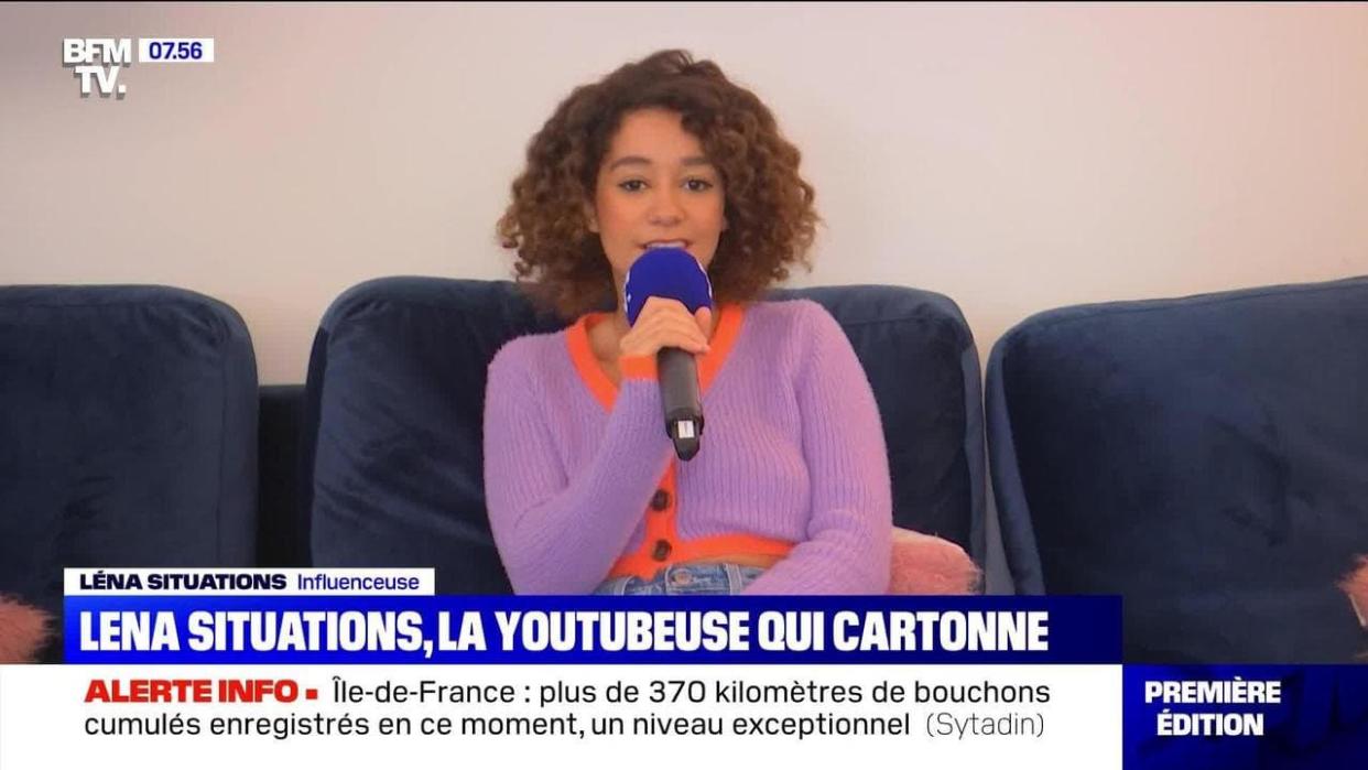 Lena Situations au micro de BFMTV - BFMTV