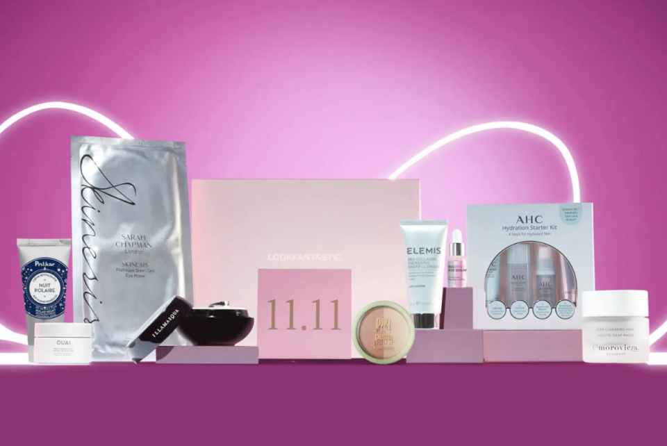 A photo of LookFantastic Singles Day gift set.