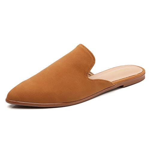 33) Closed Pointed Toe Backless Mule