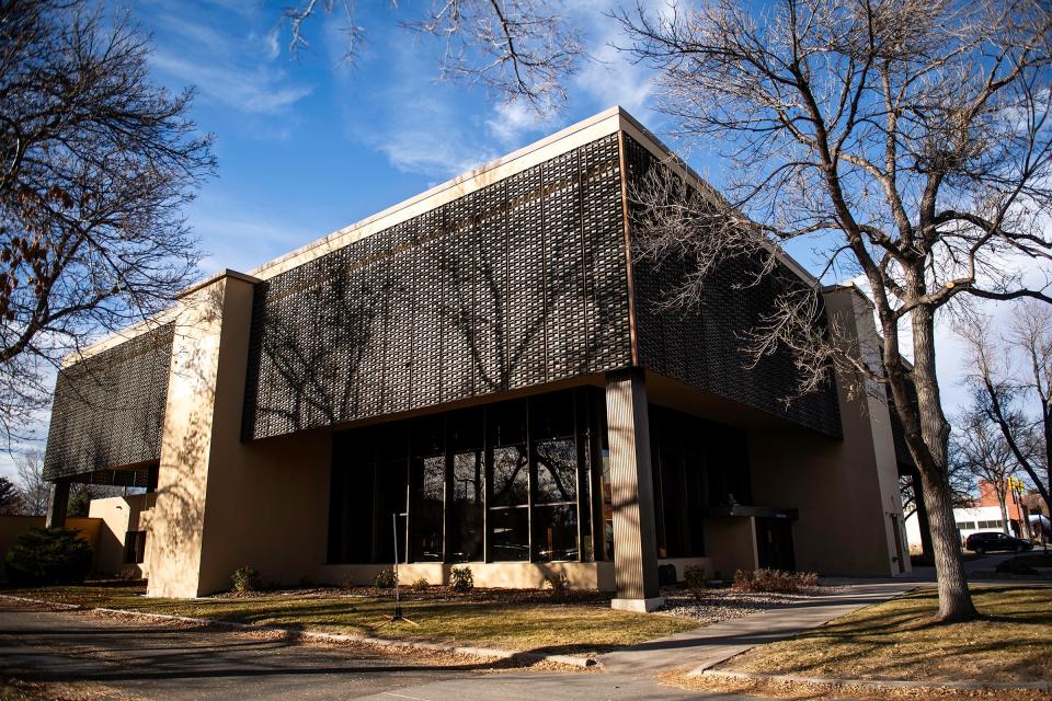 The old Wells Fargo building sits vacant in Fort Collins on Nov. 22.