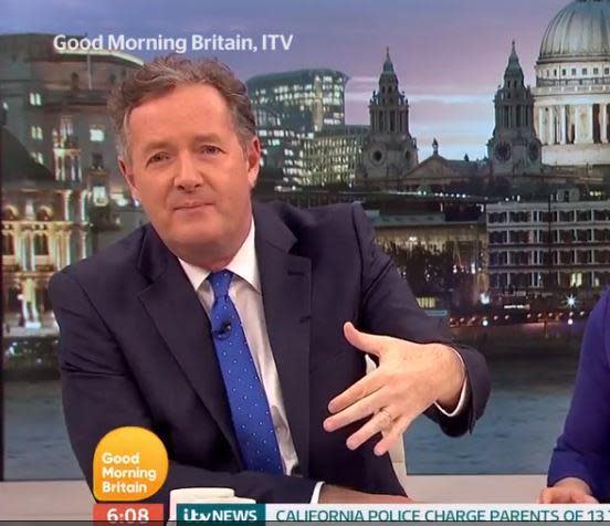 Piers Morgan mocked for Big Narstie impression on Good Morning Britain