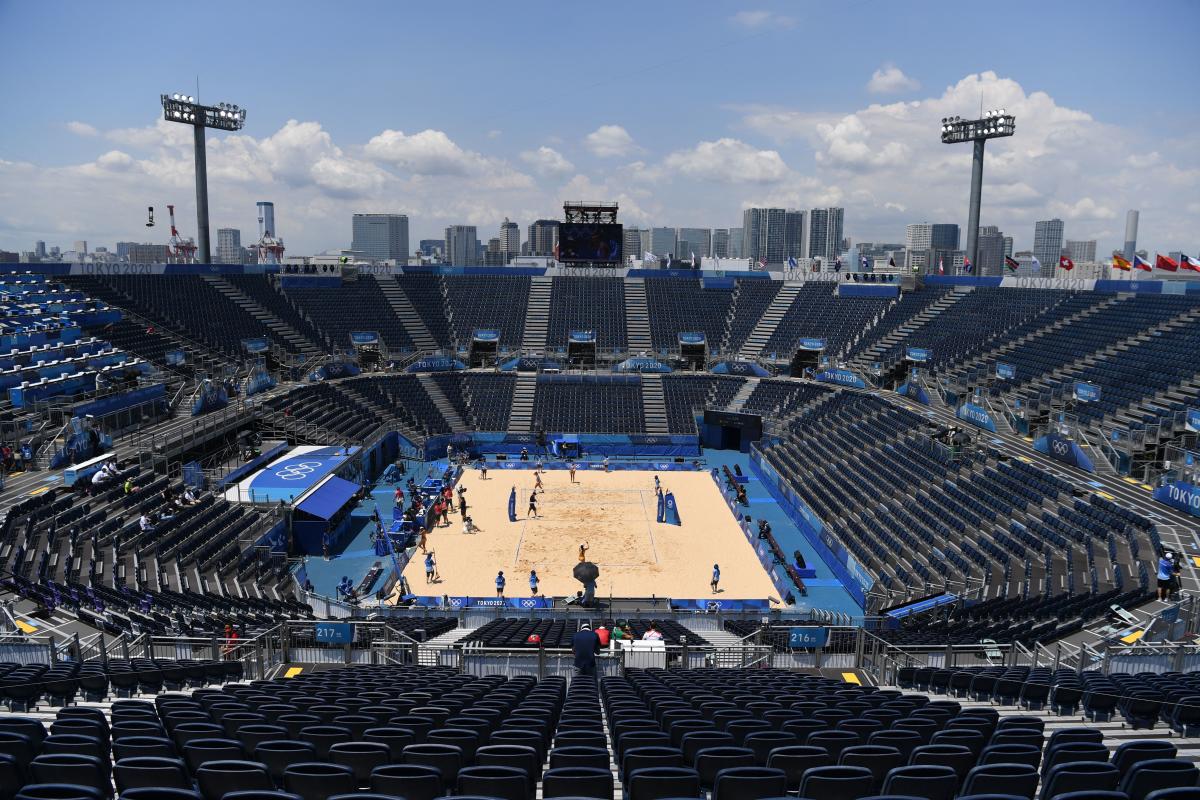 Olympics U.S. men's beach volleyball athlete tests positive for