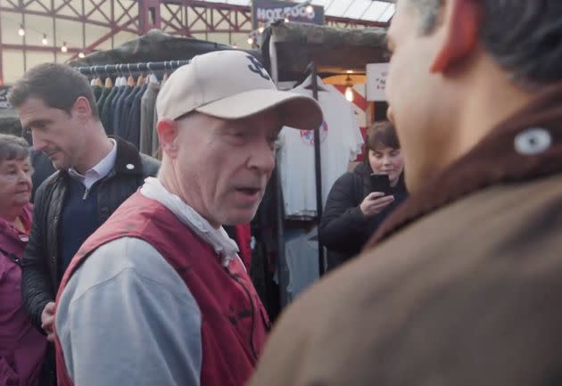 Tory blunder sees slick election launch film feature man who made his views about the prime minister clear on Facebook.