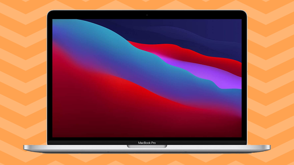 Save $77 on the new Apple MacBook Pro (M1). (Photo: Amazon)