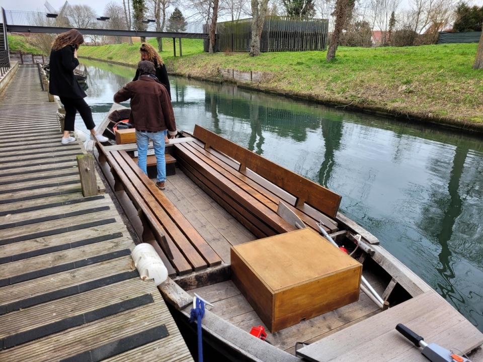 Explore Saint-Omer’s marshes by flat-bottomed boat (Helen Coffey)