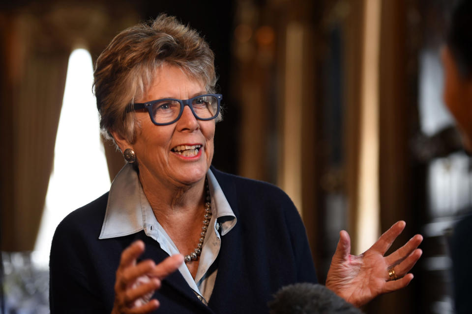 Call for action: New Bake Off judge Prue Leith says food served by NHS in hospital must improve: Kirsty O'Connor/PA