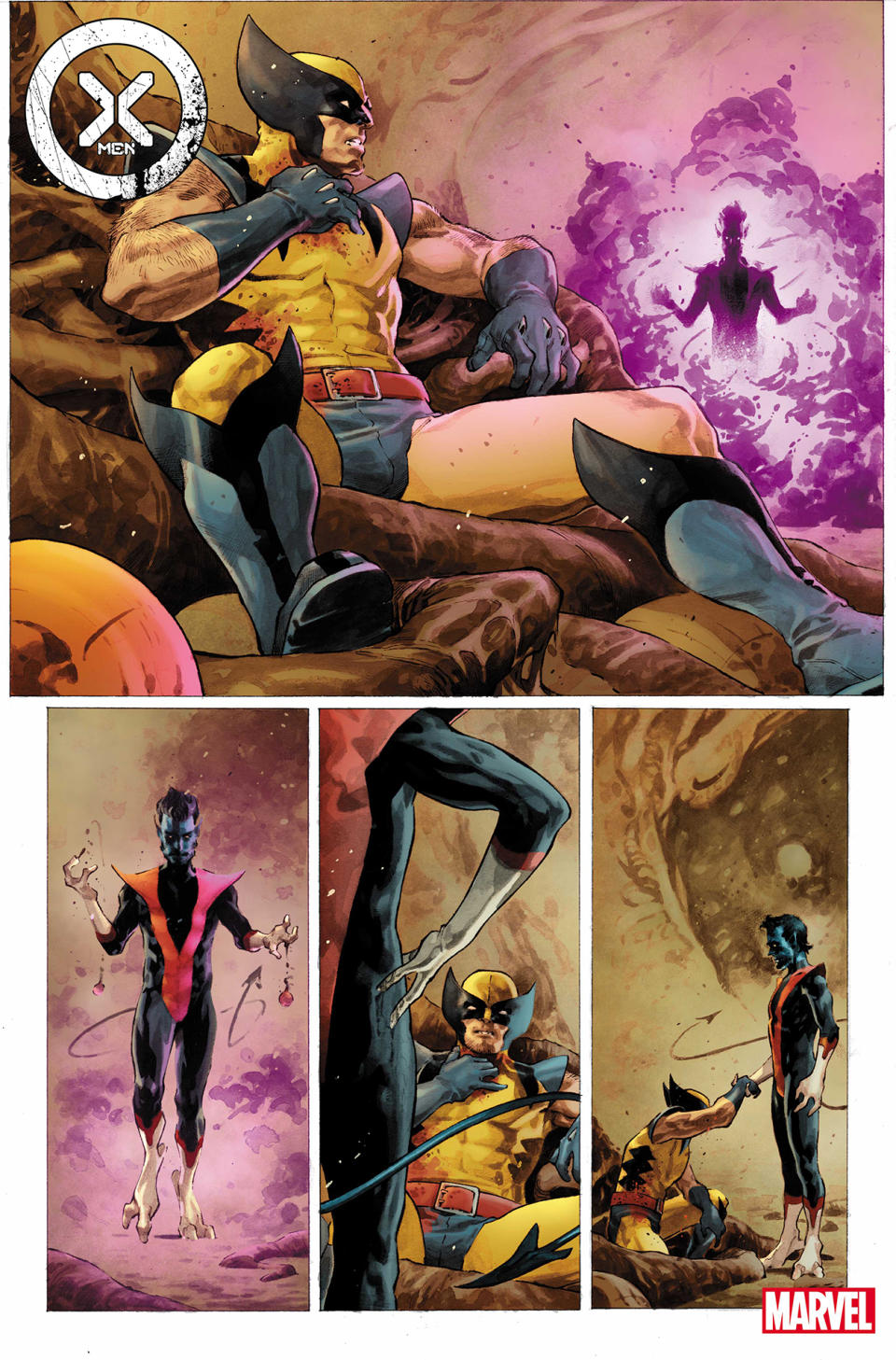 X-Men #700 interior art