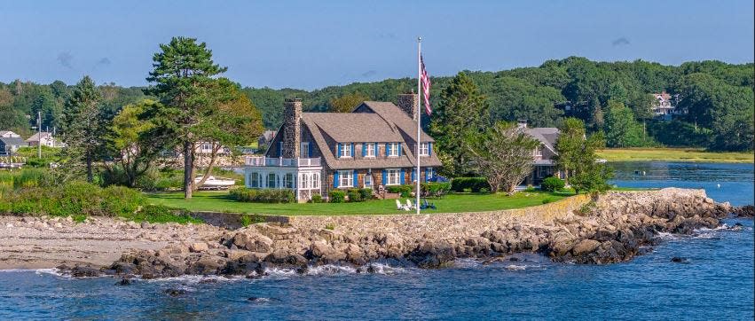 This home on Turbats Creek Road in Kennebunkport, Maine, sold for $9 million in 2023.