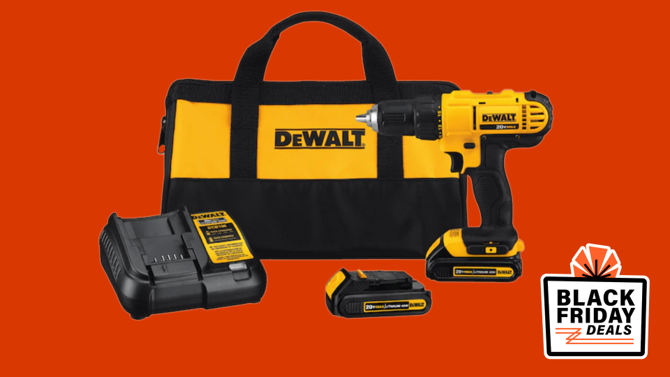 This DeWalt cordless drill is just one of many great Black Friday deals available at Lowe's.