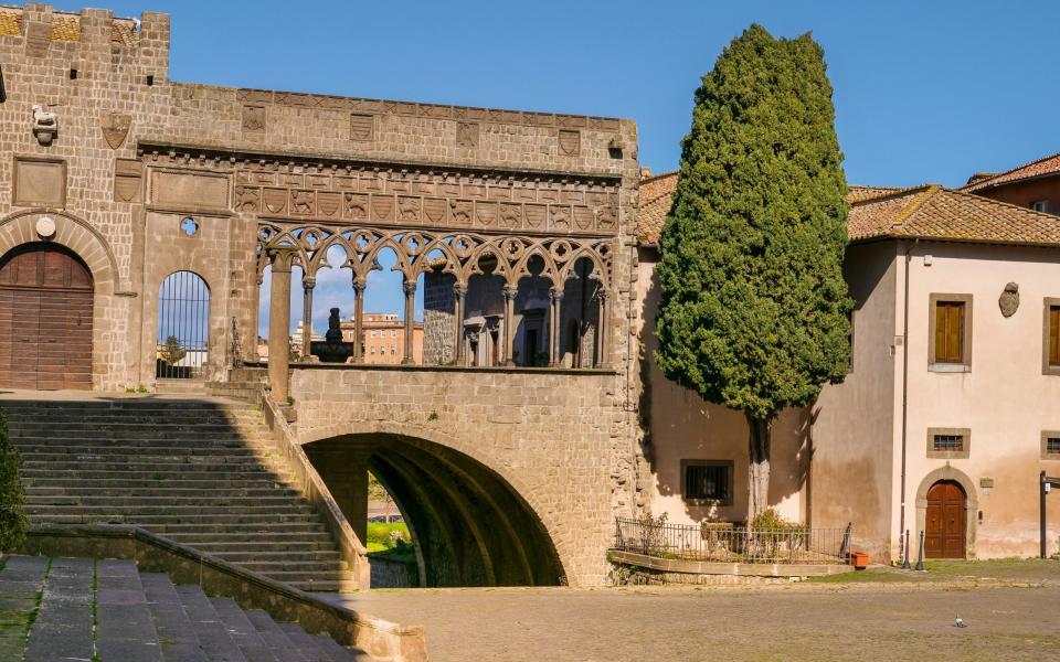 Viterbo’s papal palace is a highlight of the route - getty