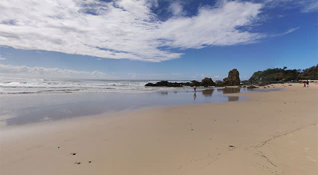 The boy was last seen in waters off Flynns Beach, Port Macquarie. Source: Google Maps