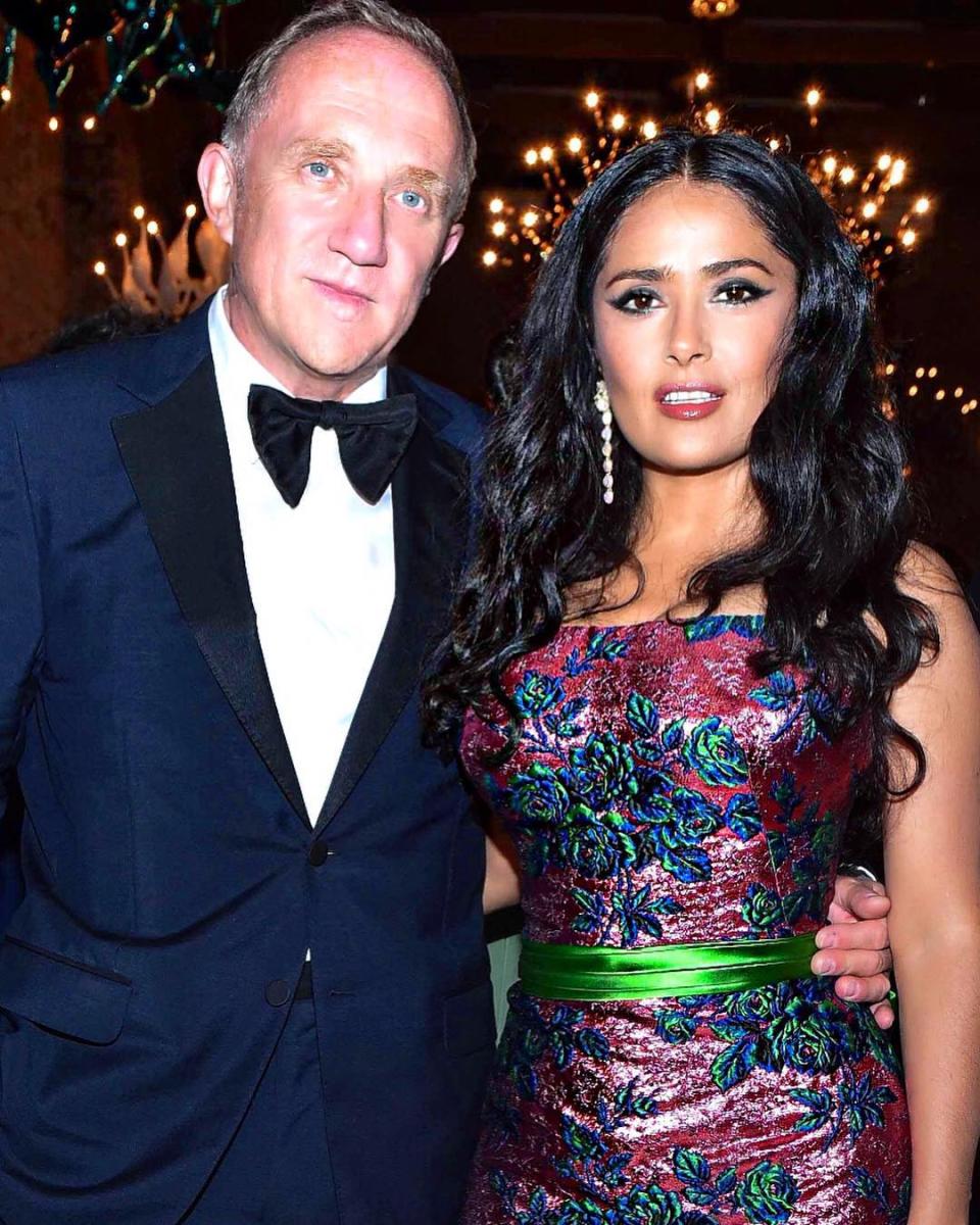 Salma Hayek fue consentida por su esposo en su festejo de sus 52. <a href="https://www.instagram.com/salmahayek/?hl=en" rel="nofollow noopener" target="_blank" data-ylk="slk:Foto: Salma Hayek/Instagram;elm:context_link;itc:0;sec:content-canvas" class="link ">Foto: Salma Hayek/Instagram</a>